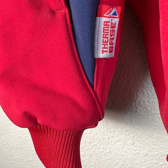 Boston Red Sox Jacket Mens L Majestic MLB Authentic Collection Therma Base - Picture 8 of 10